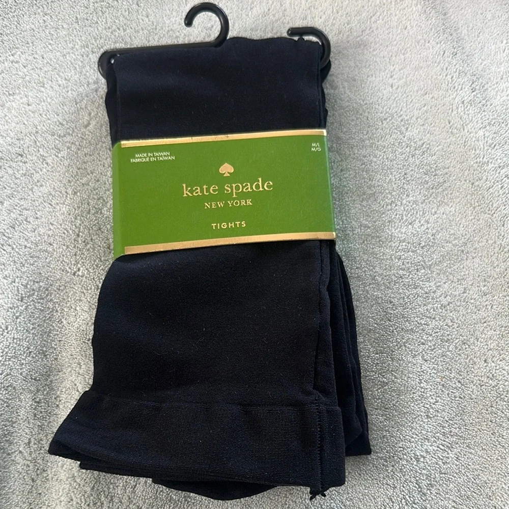 Kate Spade - Black Tights